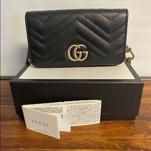 Gucci Handbags - Gucci Marmont Matelasse Mini Shoulder Bag